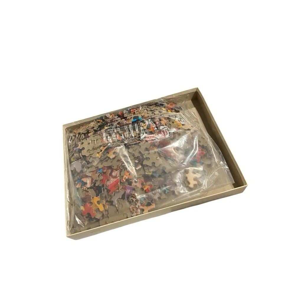 Waddingtons Bank Holiday 500 Piece Jigsaw Puzzle 1994 Vintage A King Train